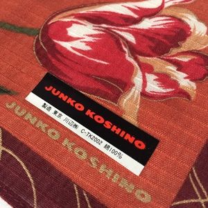 Junko Koshino brand new 100% cotton handkerchief